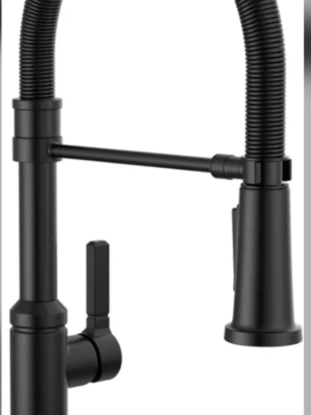 GIMILI Matte Black Pull Down Kitchen Faucet Delta Kohler Style